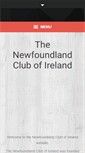 Mobile Screenshot of newfoundlandclub.ie